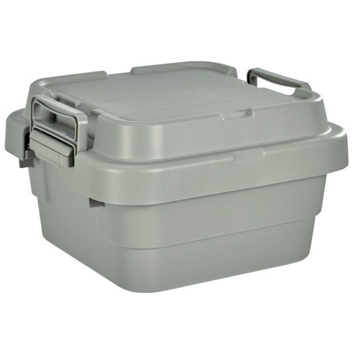 トランクカーゴ フラット天板仕様 浅型 20L 黒 | トラスコ中山