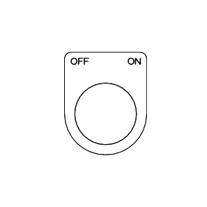 �g���X�R���R�b�X�C�b�`���� OFF ON �� ���a��30.5mm (5������)�bP30-43-5P