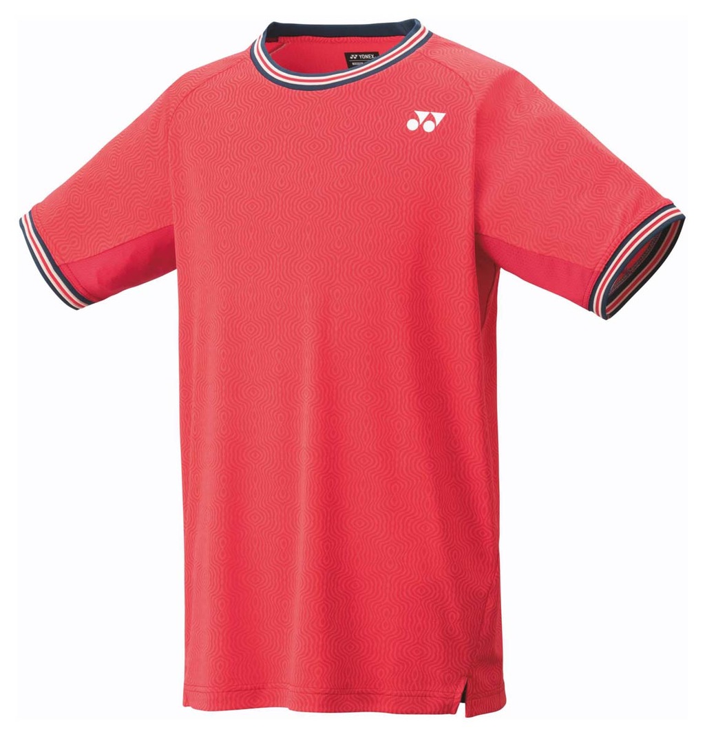 YONEX バドミントンシャツ Lサイズ ホワイト/レッド YONEX バドミントンシャツ Lサイズ ホワイト/レッド