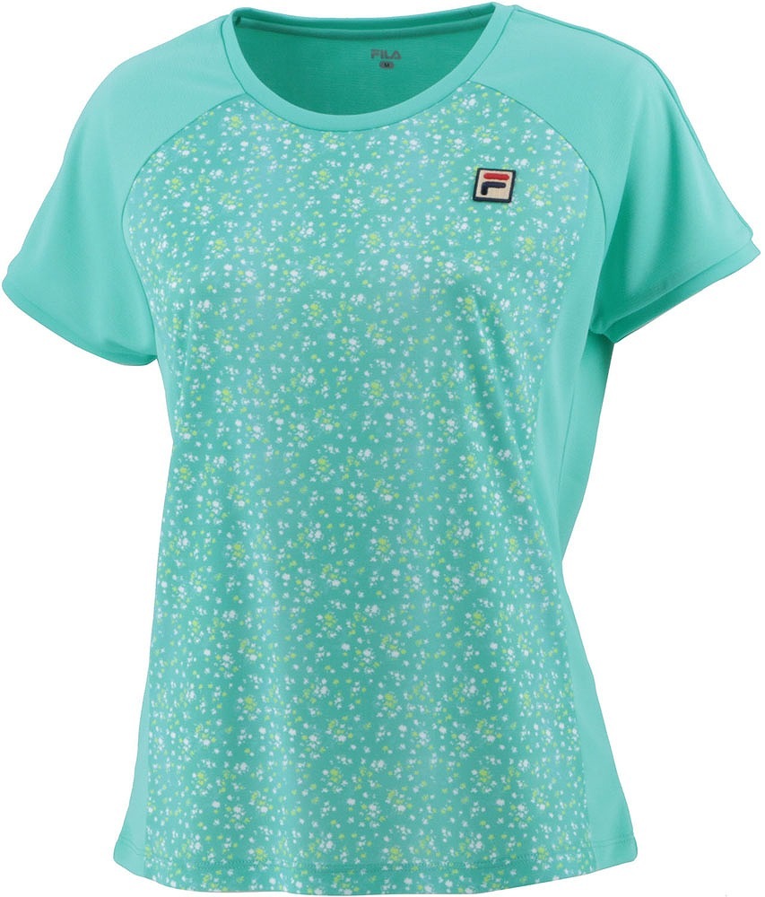 No.315 FILA 涼しげ可愛いRainbowなゲームシャツ♡XL♡新品 Ladies ゲームシャツ（襟なし） XLH255 | ルーセント(LUCENT)