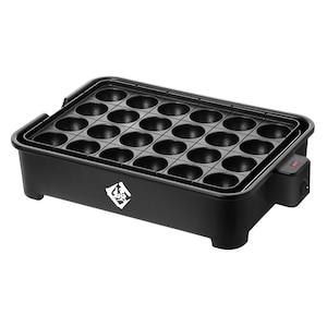 ＹＡＭＡＺＥＮ｜極みのたこ焼き器　ブラック｜NEOG-K024-B