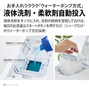 液体洗剤・柔軟剤自動投入