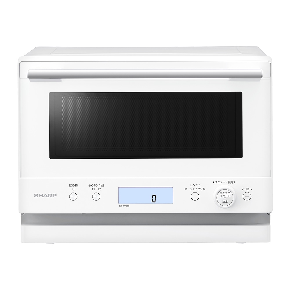 シャープ オーブンレンジ RE-WF182-W 2022年製 Amazon | シャープ オーブンレンジ 18L 1段調理 RE-WF182-W