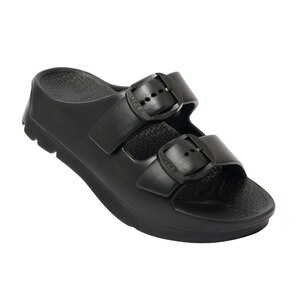 TELIC�b���J�o���[�T���_���iBlack�E�T�C�Y�FL(26.5-27cm)�j�bW-BUCKLE2-BK-L