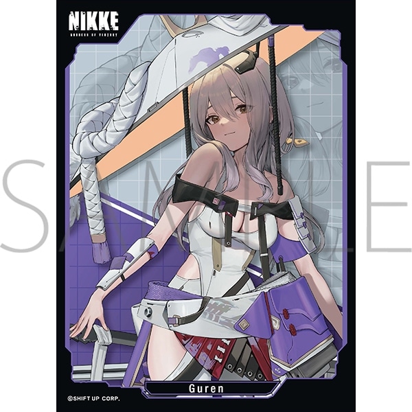 紅蓮　nikke スリーブ　6個 スリーブ】 勝利の女神：NIKKE『紅蓮』キャラクタースリーブ