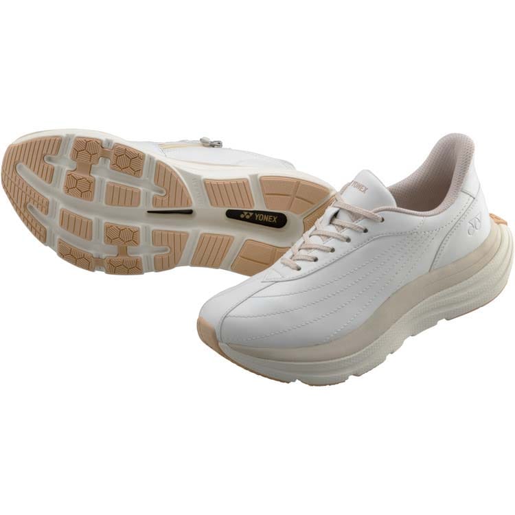さくら【新品未使用】ヨネックス YONEX パワークッション スニーカー レディース ウォーキングシューズ パワークッションL128（オフ