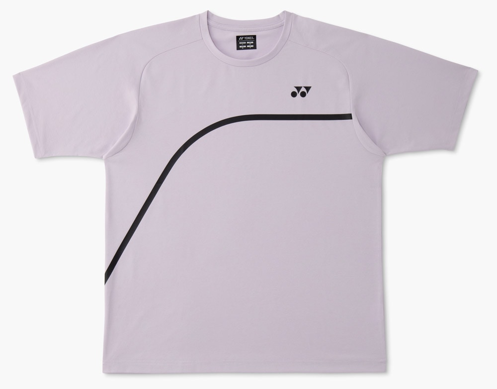 ユニセックス ドライTシャツ 半袖（ペールライラック・サイズ：XO