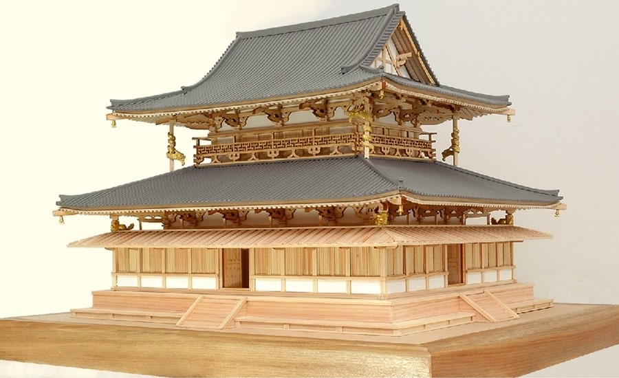 マス屋根 木製彫刻 神社 仏壇 仏具 寺社  建築模型 神殿 神棚 オブジェ Amazon.co.jp: マス屋根 木製彫刻 神社 仏壇 仏具 寺社 建築模型