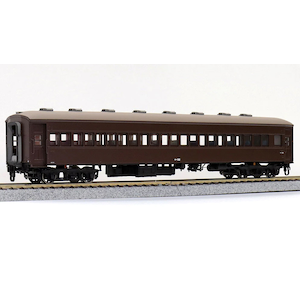 (HO) 57059 スハ32形2000番代（EG車） 丸屋根 ぶどう色2号 原形扉