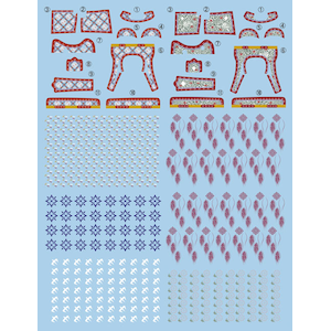 ���f���J�X�e���b1/12 �u���q����̊Z���ҁv�p�f�J�[���yDC-21�z�b���� DC-21 �ϸ׼��޲��۲Ѽ�ֳ�޶��