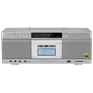 東芝｜ハイレゾ対応SD/USB/CDラジカセ（シルバー）｜TY-AK21-S