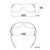 AirFly(�G�A�t���C)�b���f�B�[�X �T���O���X AF-302 C-34SP(�t���[���J���[�E�N���A�[�A�b�V��/�����Y�J���[�E�S�[���h�~���[)�bAF-302C-34SP