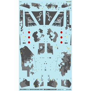 MYK DESIGN�b1/144 �R�p�@�f�J�[�� �q�󎩉q�� F-15J�u303��s�� 60���N�L�O�h���v(�A�V�^�̃f�J�[��) �yA-405�z�b�����޶�� A-405 F15J 303˺���
