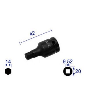���x�H�Ɓb�w�L�T�S�������`�\�P�b�g�@�V���[�g�^�C�v�@�����p9.52x�Ε�14mm�b314C