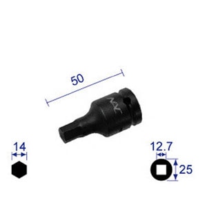���x�H�Ɓb�w�L�T�S�������`�\�P�b�g�@�V���[�g�^�C�v�@�����p12.7x�Ε�14mm�b414C