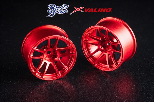 BuzzBreak VALINO N820S アルミホイール26mm（ピンク） VALINO N820S アルミホイール26mm( ピンクアルマイト/OFF+7