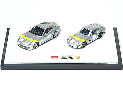 フェラーリのミニカーSET 1/18 フェラーリ ミニカー ブラゴ フェラーリ FXX K メタリック