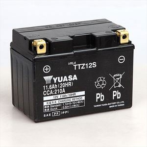 バイク用バッテリー【電解液注入・充電済】<br>【他商品との同時購入不可】