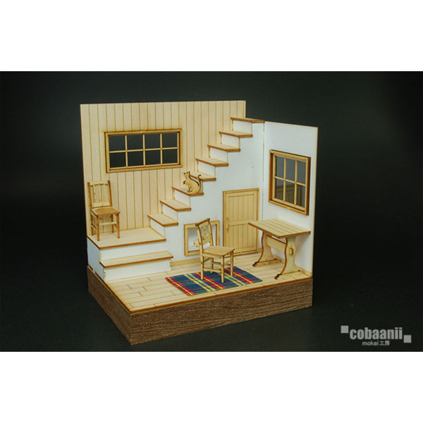 1/24 スウィートスタイル 階段のある部屋【SS-021