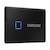 Samsung｜サムスン｜Samsung Portable SSD T7 Touch 2TB（ブラック）USB3.2(Gen.2)対応 指紋認証 ポータブルSSD｜MU-PC2T0K/IT