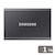 Samsung｜サムスン｜ポータブルSSD スタンダードモデル T7シリーズ 1TB（グレー）｜MU-PC1T0T-IT/A