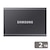 Samsung｜サムスン｜ポータブルSSD スタンダードモデル T7シリーズ 2TB（グレー）｜MU-PC2T0T-IT/A