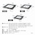 �e���g�t�@�N�g���[�b�X�`�[�����[�N�X�t���[4�Z�b�g 880�bTF-WLSW-F4M