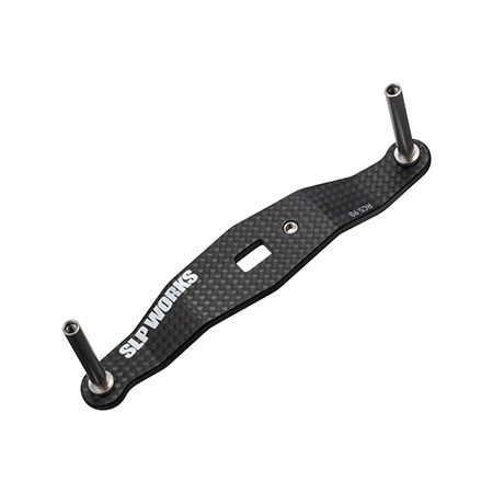【限定モデル】SLPワークス カーボンクランクハンドル 90ミリ 限定モデル】SLPワークス カーボンクランクハンドル 90ミリ