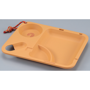 �L���v�e���X�^�b�O�bTAKE-FIBER �����`�v���[�g�X�N�G�A 26cm(�I�����W)�bUP-2672