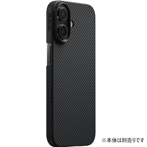 PITAKA�biPhone 17�p �A���~�h�@�� Ultra-Slim �P�[�X�i�u���b�N��/�O���[ �c�C�����j�bKI1701
