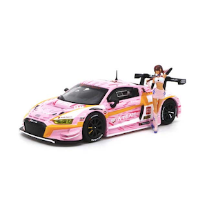 1/64 Audi R8 LMS エヴァ RT 正規実用型（ヴィレカスタム）8号機 X Works 真希波・マリ フィギュアセット【POP85368】