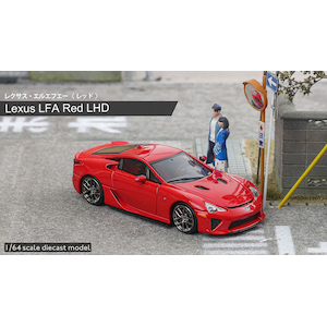ＭＯＤＥＬ １｜1/64 レクサス・LFA - Red【C33206】｜C33206 ﾚｸｻｽLFA ﾚｯﾄﾞ