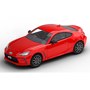 1/64 Toyota GR 86 2022 レッド【PR64-GR86-RD01】