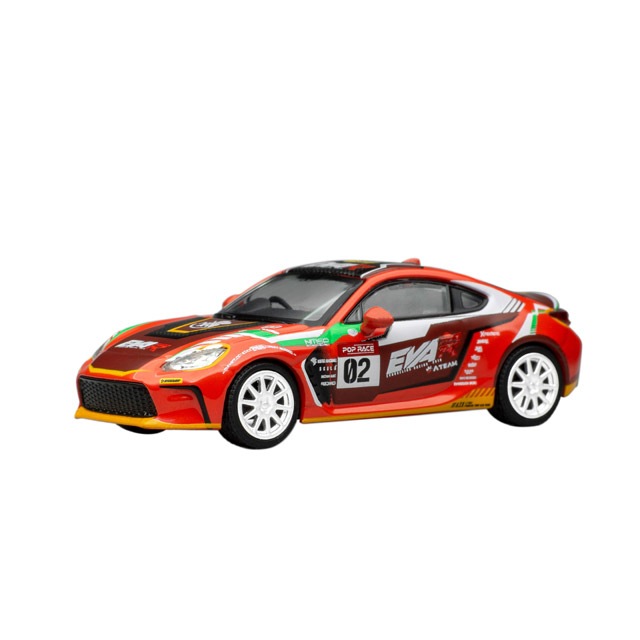 POP RACE エヴァンゲリオン ミニカー3種セット POP RACEより、1/64ミニカーを荷台に積載出来る