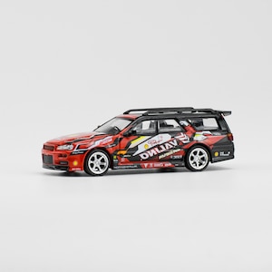 1/64 Shell Valino Stagea R34 Pluto Mok DRIFTAGEA 34【PR640038】