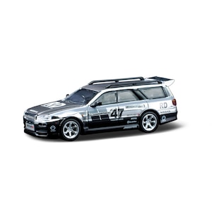 1/64 Nissan Stagea Chrome Silver【PR6400056】