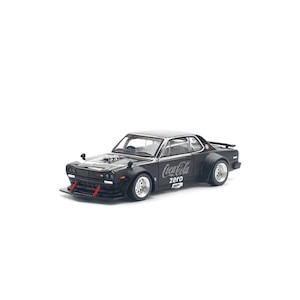 1/64 SKYLINE GT-R V8 DRIFT (HAKOSUKA) COCA COLA CHROME BLACK【PR640144】