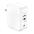 ���[�����b�ő�PD42W�o�́�QC3�K�i�Ή� USB�[�d�A�_�v�^ 3�|�[�g USB-A (2.4A/max) �� 2�|�[�g + Type-C (PD30W) x 1�|�[�g(�z���C�g)�bLAC-RA2CPD-WH