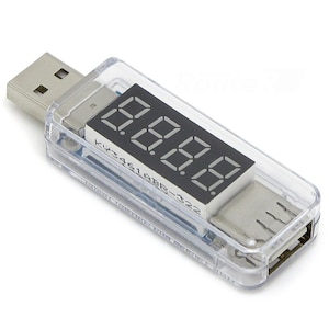 ���[�g�A�[���bUSB �ȈՓd���E�d���`�F�b�J�[(3.4V�`8.0V,0A�`3A)�bRT-USBVA2C