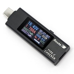 ���[�g�A�[���bPD�Ή��E�o�����E���^��➑́E���@�\�\�� USB Type-C�d���E�d���`�F�b�J�[ �i�P�[�u�����X���f���j�bRT-TC4VABK