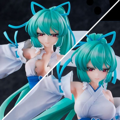 1/7 マジアアズール 薄氷巫女 DXver.(魔法少女にあこがれて