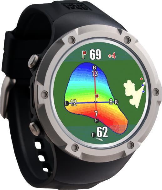 ショットナビ　EVOLVE　α ブラック　GOLF　GPS　Watch GPSゴルフナビ エボルブ アルファ(ブラック) | ショットナビ