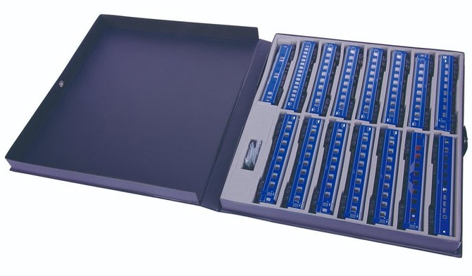 再生産】(N) YP-537 10両用車両ケースB(シルバーケース・ライト