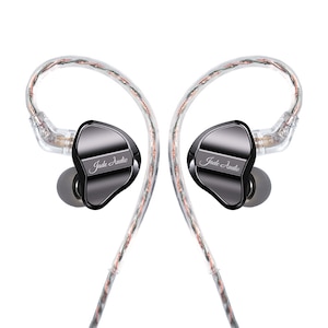 フィーオ｜マイク＆コントローラー搭載　ダイナミック型カナルイヤホン(ブラック)｜FIO-IEM-JD1-B