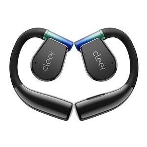 Cleer｜ノイズキャンセリング搭載　オープンイヤー型完全ワイヤレスイヤホン（ブラック&ブルー）｜CLR-ARC3X-BL