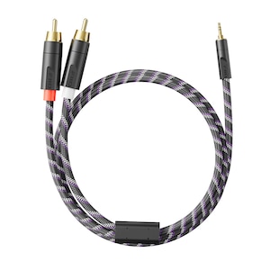 �t�B�[�I�b�A�i���O�ڑ��p�I�[�f�B�I�P�[�u���i1.2m�j�sFiiO Trust 3.5mm�X�e���I�~�j to RCA�t�bFIO-TRUST-LD-UB2