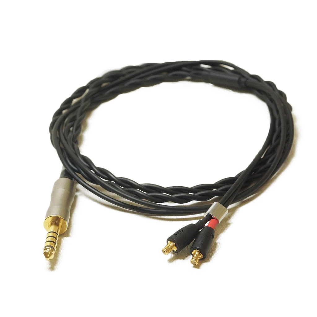 自作品4.4mm5極⇔4.4mm5極ミニミニケーブル8芯 GND結線有 Amazon | [musashino LABEL]【4.4mm5極バランスストレート