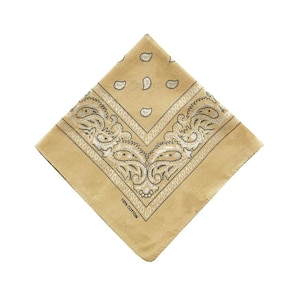 BACKYARD FAMILY(�o�b�N���[�h�t�@�~���[)�bPAISLEY BANDANNA�iBEIGE�j�bBF022349-1A-2M