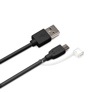 �o�f�`�b�}���[�d�Ή� micro USB�P�[�u�� 2A�i�u���b�N�j1.0m�bPG-MQC05BK