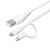 �o�f�`�b�ϊ��R�l�N�^�t�� 2in1 USB�P�[�u��(Lightning��micro USB) 15cm�i�z���C�g�j�bPG-LMC01M04WH